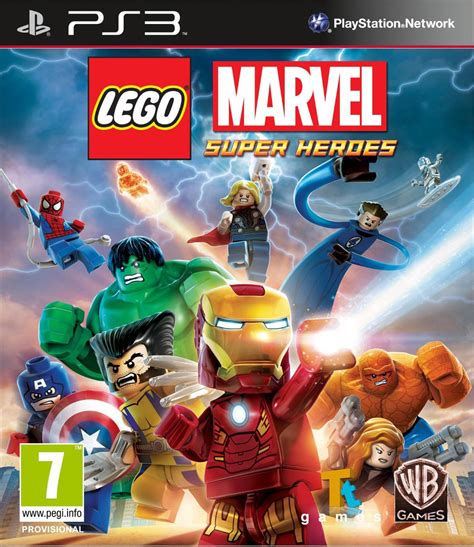 lego marvel super heroes ps3 cover